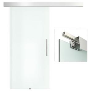 HOMCOM Puerta Corredera 102,5x205 cm Puerta Corrediza de Cr…