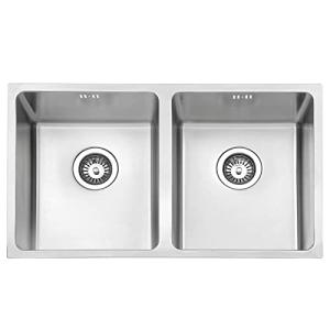 JASSFERRY Fregadero de cocina dos senos, de Acero Inoxidabl…