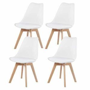 EGGREE Pack de 4 Sillas de Comedor Escandinavo, Silla Cocin…