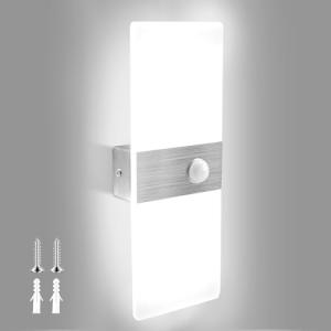 JaneYi Aplique Pared Interior con Sensor de Movimiento 12W…