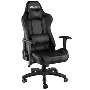 TecTake® Silla Gaming, Silla Ergonómica con Reposabrazos Aj…