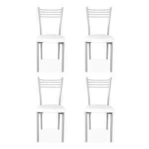 Somnia Descanso - Pack de 4 Sillas Tapizadas para Cocina o…