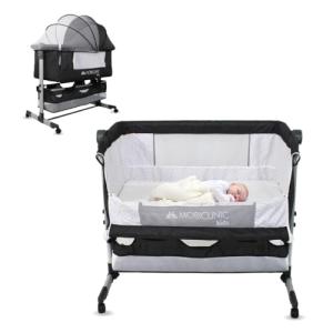 Mobiclinic®, Cuna 3 en 1, Night, Altura Ajustable, Colchón,…