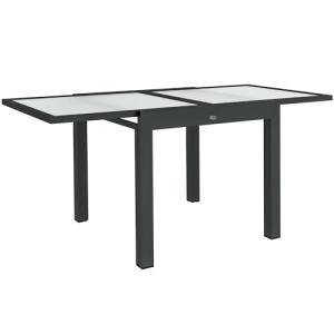 Outsunny - Mesa extensible de jardín, talla grande, dim. De…