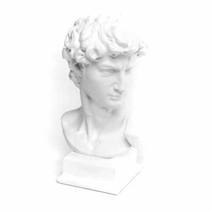 ROCKING GIFTS Figura Decorativa Busto Griego Romano David E…
