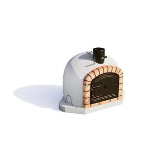 MOVELAR - Horno de Leña Exterior de Obra VULCANO ESQUINA Bl…