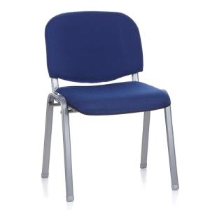 hjh OFFICE 704110 Silla de confidente XT 600 Tela Plateado/…