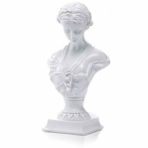 LEPENDOR 31cm Escultura Busto Estatua Griega Antigua Polire…
