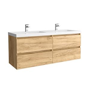 Salgar Mueble de baño Bequia 140 cm 100% montado de fábrica…