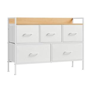 SONGMICS Cómoda para Dormitorio, Cajonera con 5 Cajones de…
