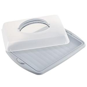 com-four® Recipiente para Pasteles para almacenar y Transpo…