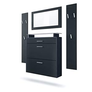 Vladon Mueble recibidor Malea, Mueble de Entrada Compuesto…