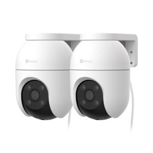 EZVIZ 2PCS Cámara Vigilancia WiFi Exterior 360°,1080P Cámar…
