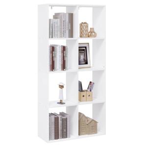 WOLTU Estanteria de Libros de 4 Niveles con 8 Cubos, Librer…