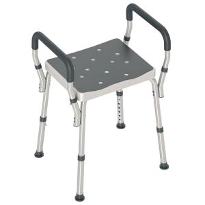 HOMCOM Taburete de Ducha Silla Ducha Personas Mayores con A…