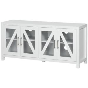 HOMCOM Mueble TV de Salón Mesa para Televisor de hasta 58"…