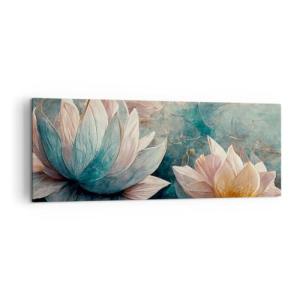 Lienzos decorativos Flores Arte Deco Loto Cuadro Sobre Lien…
