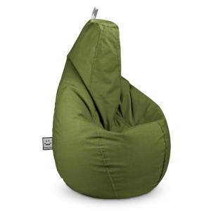 HAPPERS Puff Pera Naylim Mate Verde XXL para exterior e int…