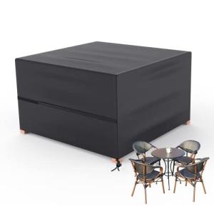 Yomisee - Fundas para muebles de jardín impermeables, Plást…