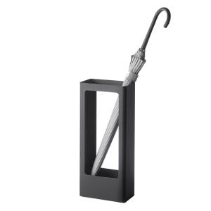 YAMAZAKI 4929 Tower Slim Umbrella Stand, Black, Steel/Silic…