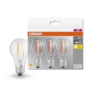 Osram 819290 Bombilla LED E27, 6.5 W, Blanco Cálido 3 Unida…