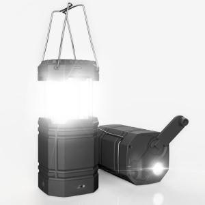 Linterna de Camping con Solar Manivela, Farol LED Ultrabril…
