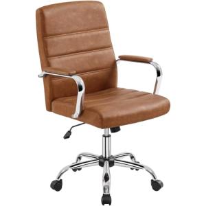 Yaheetech Silla Giratoria de Oficina Sillón de Trabajo con…