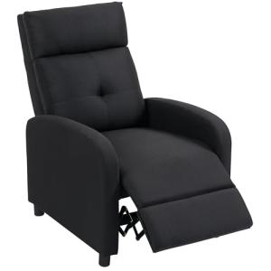 HOMCOM Sillón Relax Reclinable Manual, Sillón Relax de Lino…