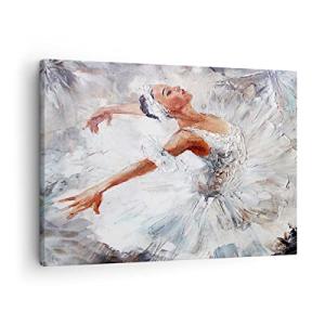 ARTTOR Lienzos decorativos Mujer danza ballet cuerpo Cuadro…