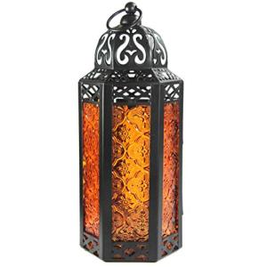 Linterna de Vela marroquí Lámpara Decorativa para Mesa o Co…
