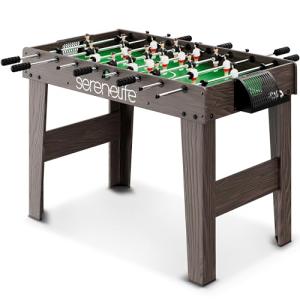 SereneLife futbolín, Tamaño Completo, de 48" con 2 Mini bal…