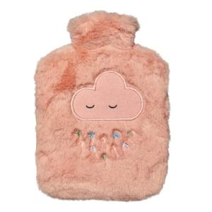 DRAEGER PARIS | Bolsa de agua caliente color coral peluche…