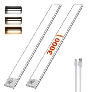 Luz LED con Sensor de Movimiento 40CM 3000mAh,Luz LED Armar…