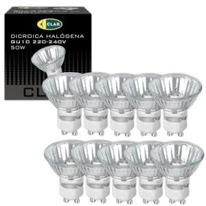 CLAR - Bombilla GU10 50W, Bombilla Halogena, Bombillas Halo…