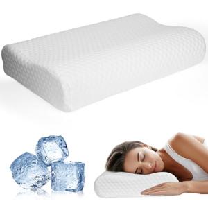 Gaethra Almohada Cervicales y Cuello, 2 in 1 Almohada Antir…