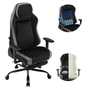 WOLTU Silla Gaming, Silla Escritorio Ergonómica, con Esponj…