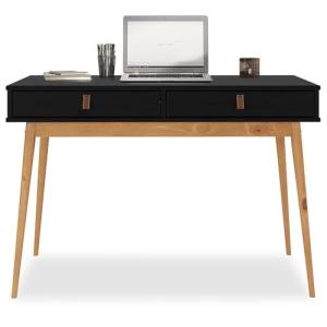 IDIMEX Escritorio Wanda con 2 cajones, madera de pino maciz…