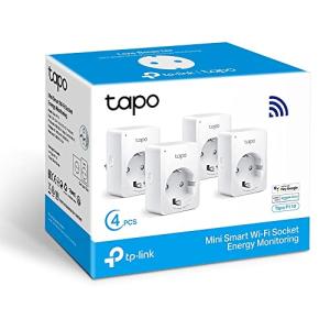 Tapo P110 (4 paquetes) – Mini enchufe inteligente Wi-Fi (co…