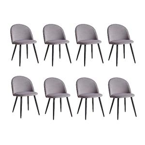 BenyLed Juego de 8 Sillas de Comedor; Sillas de Cocina con…