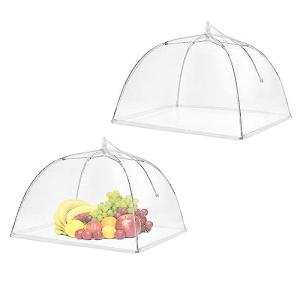SEABABOO 2PCS Paquetes de Tapas de Comida de Malla emergent…