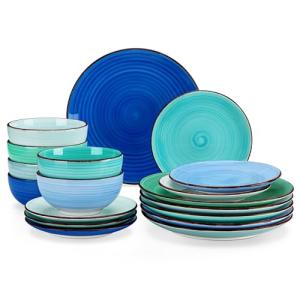 vancasso serie Bonita Juego de Vajilla Completa 18 pcs Pint…