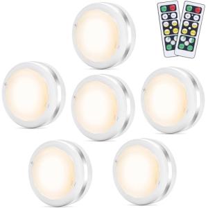 Bawoo Luz LED Inalámbrica Nocturna, 6PCS, 5 Perlas, Lámpara…