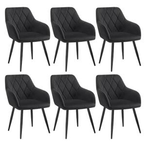 WOLTU Sillas de Comedor, Silla Reposabrazos, Silla Tapizada…