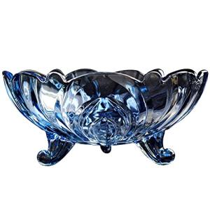BERTY·PUYI Frutero de cristal Cesta de frutas, Aperitivo de…