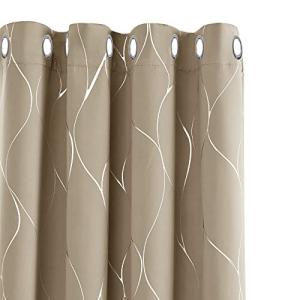 Deconovo, Par de Cortinas Opacas con Ojales y Aislamiento t…