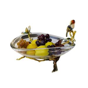 Fruteros de Cristal, Plato de Fruta Moderno, Sencillo y Tra…