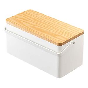 YAMAZAKI 5060 TOWER Caja de coser, blanco, acero/madera/res…