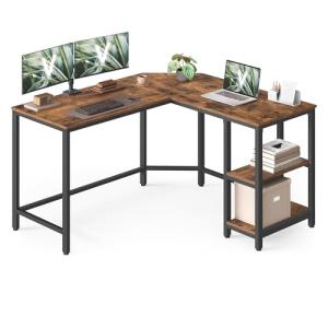 VASAGLE Escritorio, Mesa de Ordenador en Forma de L, 120 x…