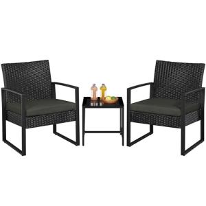 Yaheetech Conjunto de Mesa y Sillas Exterior Juego de Muebl…