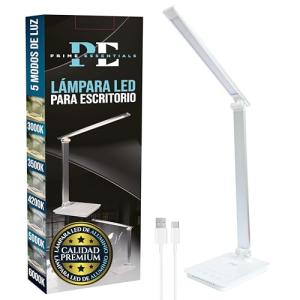 PRIME ESSENTIALS® Lámpara Escritorio LED | Flexo de Escrito…